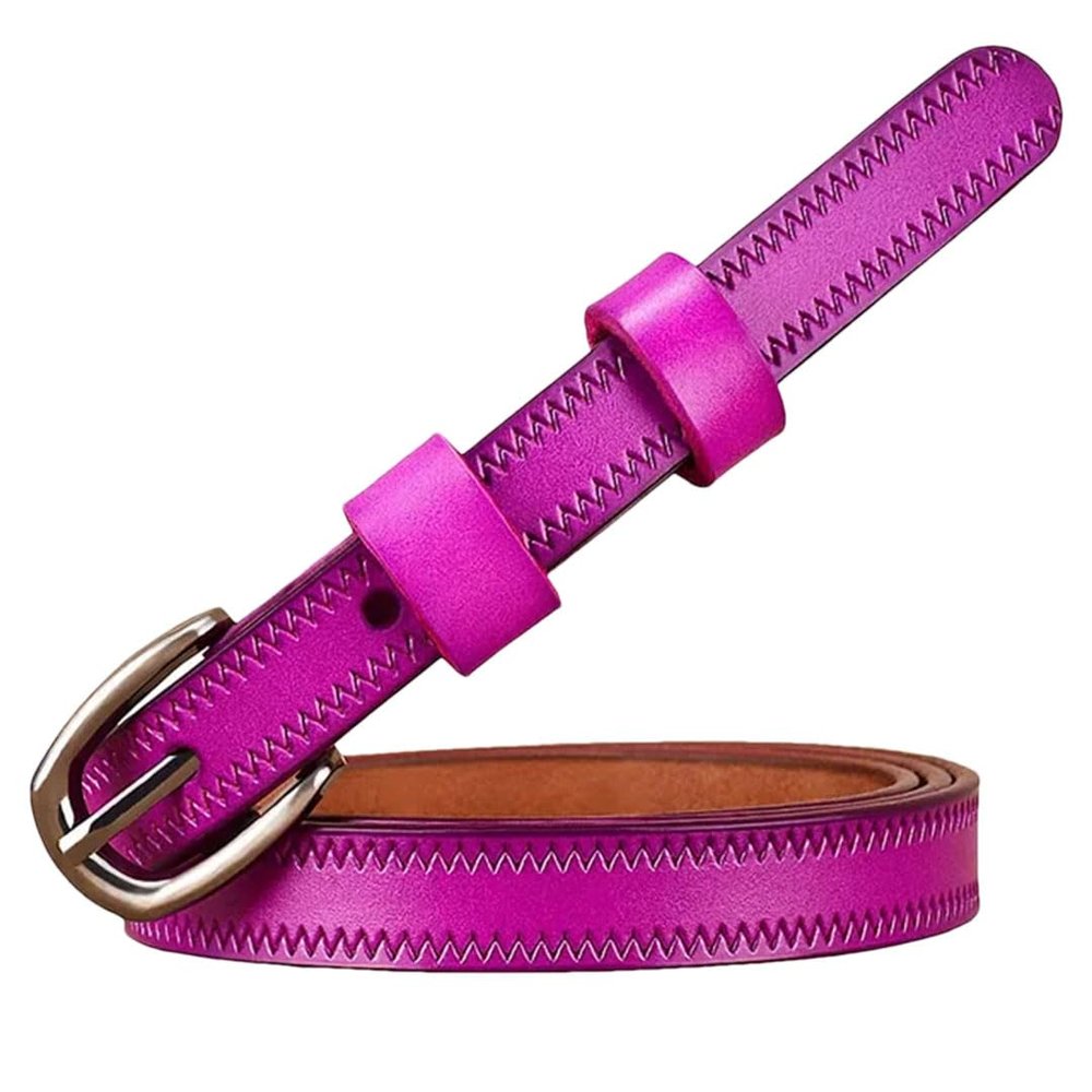 1.35 Cm Leather Belts For Women Fashion Pin Buckle Waist Belt Female For Jeans Cow Skin Girdle For Dresses Width
