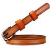 1.35 Cm Leather Belts For Women Fashion Pin Buckle Waist Belt Female For Jeans Cow Skin Girdle For Dresses Width view 1