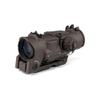 Tactical Gen3 RifleScope 1-4x Fixed Dual Field of View Red Illumination Scope Sight for Hunting,Brown view 4