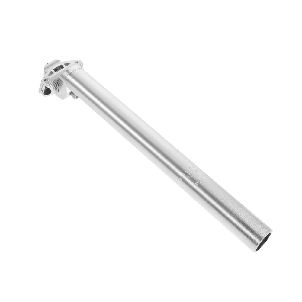 Gogogmee Seat Post Construction for Mountain and Road Seatpost Comfortable Riding Easy to Install Bike Accessory Silver