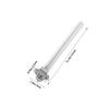Gogogmee Seat Post Construction for Mountain and Road Seatpost Comfortable Riding Easy to Install Bike Accessory Silver view 4