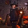 Arshiner Kids Black Dress Fall Formal Lantern Long Sleeve Party Girls Church Dresses Size 6 view 4