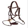 Henri de Rivel Kushy Plain Raised Figure Eight Noseband Bridle - Australian Nut - Oversize view 1