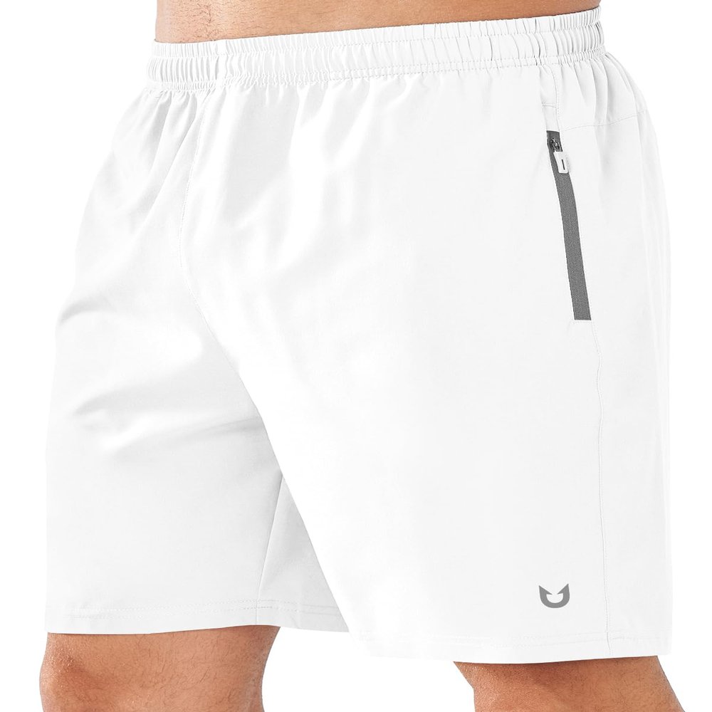 NORTHYARD Men's Athletic Running Shorts Quick Dry Lightweight Zip Pockets