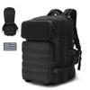 gracedon Military Tactical Backpack for Men and Women Army Camping Daypack Bug out Bag 45l Asault Pack for Travel Hiking (Black) view 1