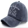 81th Birthday Gifts for Men Women, Funny Embroidered Limited Edition 1945 Hat, 81 Years Old Birthday Decorations Baseball Cap for Grandpa Grandma Navy view 2