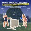 Dink Buddy - Regulation Height Mini Pickleball Net with Drawstring Carry Case, Durable Pickleball Net Portable Outdoor & Indoor Use, Easy-to-Set-up, 6 feet Wide, Black view 2