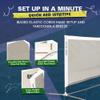 Dink Buddy - Regulation Height Mini Pickleball Net with Drawstring Carry Case, Durable Pickleball Net Portable Outdoor & Indoor Use, Easy-to-Set-up, 6 feet Wide, Black view 3