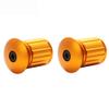 FOTAERU Handlebar End Plugs - Expanding, 1 Pair Aluminum Handlebar Bike Bar Ends for Road, Mountain, BMX, MTB Bicycle - 2 Set Plug or Cap for Bike Bars view 1