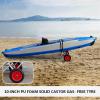 YXCUSAM Kayak Cart, Multi-Function Paddle Board Transport Trailer with 10 Inch Wheels for Surfboard Transport view 2