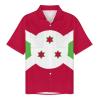 Adugen Origei Hawaiian Shirt Burundi Flag Short Sleeve Shirts Men Print Short Sleeve Shirts Men Plus Size 2XL view 3