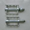 Folding Bike Silver Pedals 9/16 inch esy Pedal Compatible with Brompton Pedals Quick Release Left view 1