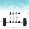 YXCUSAM Kayak Trolley, Universal Two Wheel Aluminum Transport Trailer with Adjustable Width Crossbars for Surfboard, Paddleboard Transport view 4