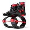 CYHTYM Kangaroo Jump Shoes Black and Red Sports Moon Shoelace Backpack, Suitable for 23-27cm Feet, Fitness Jump Boots(XX-Large) view 2