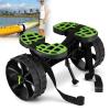 YXCUSAM Kayak Dolly, Portable Beach Dolly Trailer Equipment with Universal Wheels/Adjustable Straps for Surfboard, Paddleboard Transport view 1
