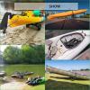 YXCUSAM Kayak Trolley, Canoe Cart, Multi-Purpose Paddle Board Transport Trailer, Suitable for Outdoor, Seaside view 4