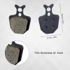 4 Pairs Bike Brake Pads, Excellent Performance Mountain Bike Disk Brake Pads Replacement Compatible with Giant DA6 DA7 DA8, for Formula The One ORO K18 K24 view 2