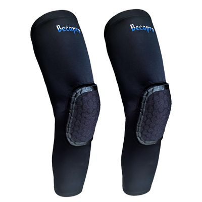 BECAPRO Knee Compression Sleeves Knee Pads for Basketball, Volleyball, Weightlifting - Pair of Sleeves(XL)