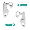 Bicycle Derailleur Hanger, Aluminum Alloy Bike Tail Hook Bike Replacement Hanger Compatible with Gt Aggressor Avalanche KHS Timberline Kestrel Kettler Mongoose WG008-SL Rear Derailleur view 3