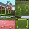 CMYUN Small Agility Hurdles Trainer Set, 10-60cm Adjustable Training Hurdles for Kid, Portable PVC Track & Field Hurdles, for Horse Dog Jump Training(5pcs) view 2