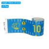 PATIKIL Adhesive Fish Ruler, 3 Pack 51 Inch Fish Measuring Tape Sticker Tape Waterproof for Fishing Boat Kayak Workbench, Lake Blue view 2