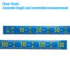 PATIKIL Adhesive Fish Ruler, 3 Pack 51 Inch Fish Measuring Tape Sticker Tape Waterproof for Fishing Boat Kayak Workbench, Lake Blue view 3
