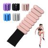 2Lbs Wrist Ankle Weights for Women - Wearable Arm Leg Bangles Weight Set of 2(1Lb Each) Adjustable Weighted Wristbands for Home Gym Workout, Walking, Pilate, Yoga, Exercise, Barre, Strength Training view 1