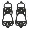 Zerone 8Tooth Stainless Steel Snow Walking Crampons, Antislip Ice Shoes Spikes Covers with High Flexibility, Suitable for Mountaineering, Hiking, M Size 35-40, L Size 41-46 (M) view 2