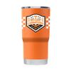 Gametime Sidekicks Tennessee 20oz Orange Tumbler - Officially Licensed, 18/8 Stainless Steel, Double-walled, Vacuum-insulated, UV LED Printed Logos, Stays Hot/Cold - 2024 Baseball National Champions view 1