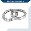 Hihaha Bicycle Ball Bearings/for Bike/Steel / 4 Pc Silver Tone view 4