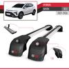accessorypart Compatible with Hyundai Bayon (BC3) 2021-2026 ACE-2 Type Car Roof Rack Cross Bar Grey Aluminium Bars view 3