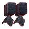 Car Bike Rack Anti-Scratch Silicone Pads, Non-Slip Anti-Collision Paint Protector, Tire Pattern, Pack of 8 view 1