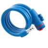 DOUYUANSHI Bike Lock, Bike Lock Alloy Anti-Theft Strong Security Chain Lock Mount Bracket Bike Lock Bike Lock with Keys Hamburg-Lock(Blue) view 1