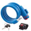 DOUYUANSHI Bike Lock, Bike Lock Alloy Anti-Theft Strong Security Chain Lock Mount Bracket Bike Lock Bike Lock with Keys Hamburg-Lock(Blue) view 2