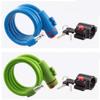 DOUYUANSHI Bike Lock, Bike Lock Alloy Anti-Theft Strong Security Chain Lock Mount Bracket Bike Lock Bike Lock with Keys Hamburg-Lock(Blue) view 4
