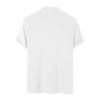 Uillui Men's Mock Turtleneck Sweater Short Sleeve Casual Basic Pullover Undershirts Baselayer Cotton Stretch Mock Neck Tee White view 4