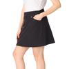 Greg Norman Skorts for Woman - Tennis Skorts - Golf Skorts (Black, S), Small Short view 2