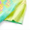 Beezizac Girls Pajama Cotton Tie Dye Checker & Face Short Sleeve & Pants Set 2-PC Cute Sleepover Size 8 view 4