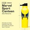 Corkcicle Sport Canteen - Beverages Cold 25 Hours - Triple Insulated Stainless Steel - Screw-On Lid - Reusable Bottle - Summer Drinkware Gift - Keeps Drinks Ice Cold - 20 oz - Wolverine view 2