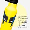 Corkcicle Sport Canteen - Beverages Cold 25 Hours - Triple Insulated Stainless Steel - Screw-On Lid - Reusable Bottle - Summer Drinkware Gift - Keeps Drinks Ice Cold - 20 oz - Wolverine view 3