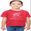 5T Red Toddler I'm Just A Bit Moody Today Funny Cow Toddler T-Shirt view 2