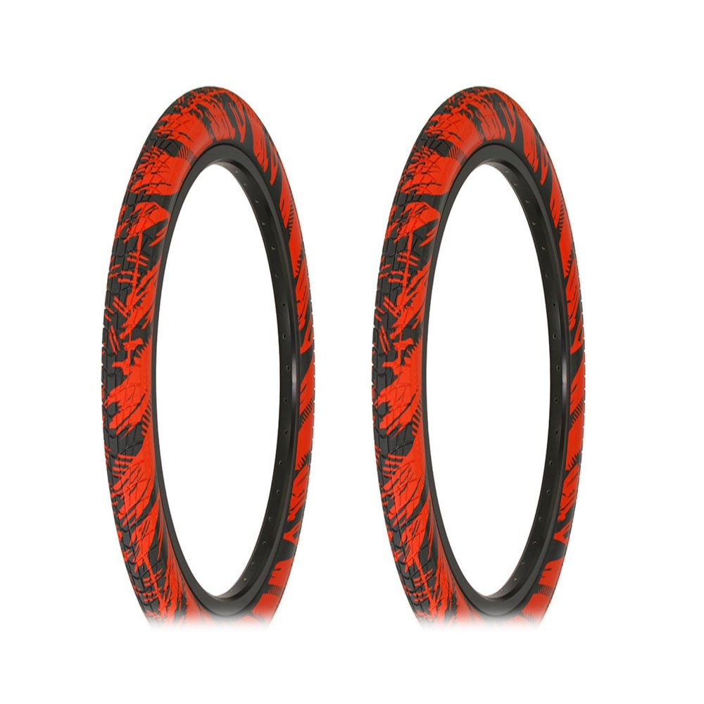 Lowrider Two bikeTire 20 x 2.35 Fire Ball Red R-4602