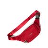 Baggallini On the Go Belt Bag Waist Pack, Crimson Red Twill view 1