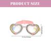 Mipcase Adjustable Kids Swimming Goggles Heart Shaped Goggles for Children Anti- Durable Kids Swim Eyewear Cartoon Design view 2
