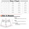 Rkwins Biker Shorts Women with Pockets Tummy Control Workout Yoga Shorts High Waisted Plus Size Athletic Shorts Gym Leggings, Large, Navy Navy view 3
