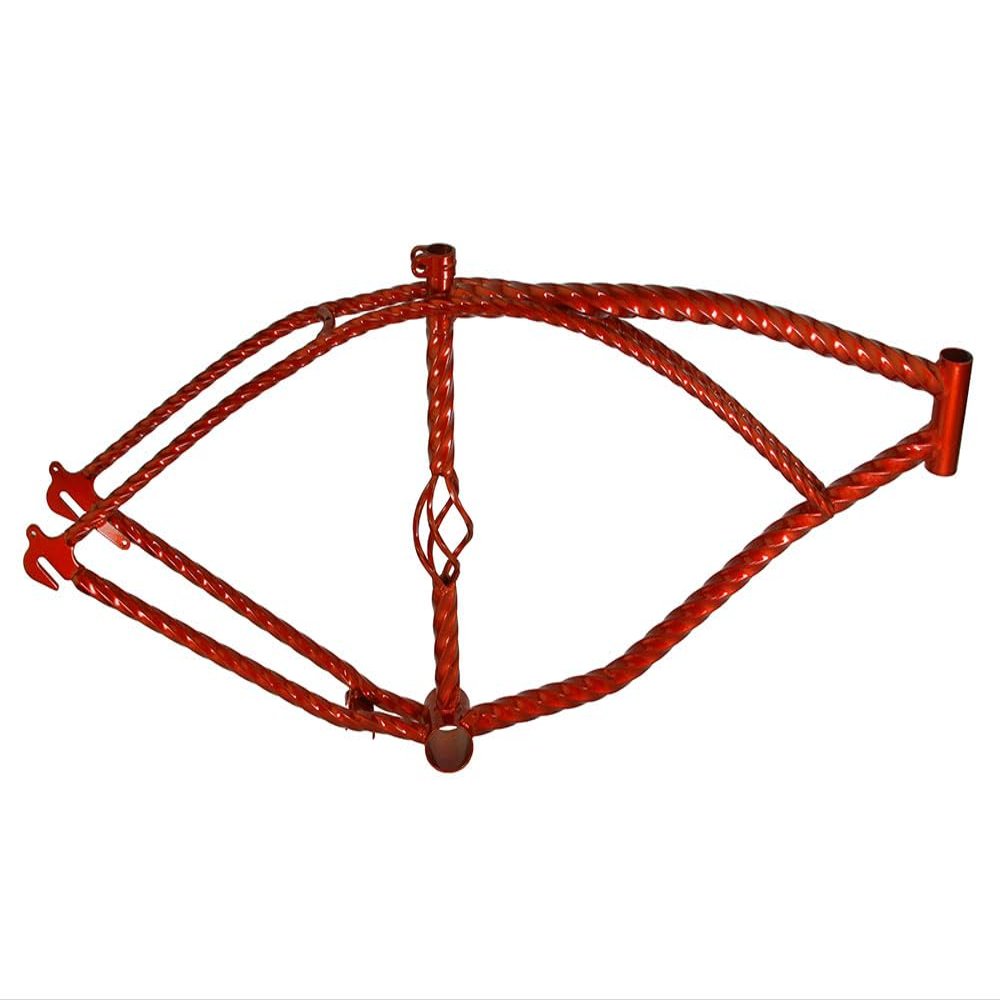 Lowrider Bike 26 Cage Twisted Frame Metallic/Brown.Bike parts.Bicycle parts