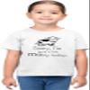 2T White Toddler I'm Just A Bit Moody Today Funny Cow Toddler T-Shirt view 2