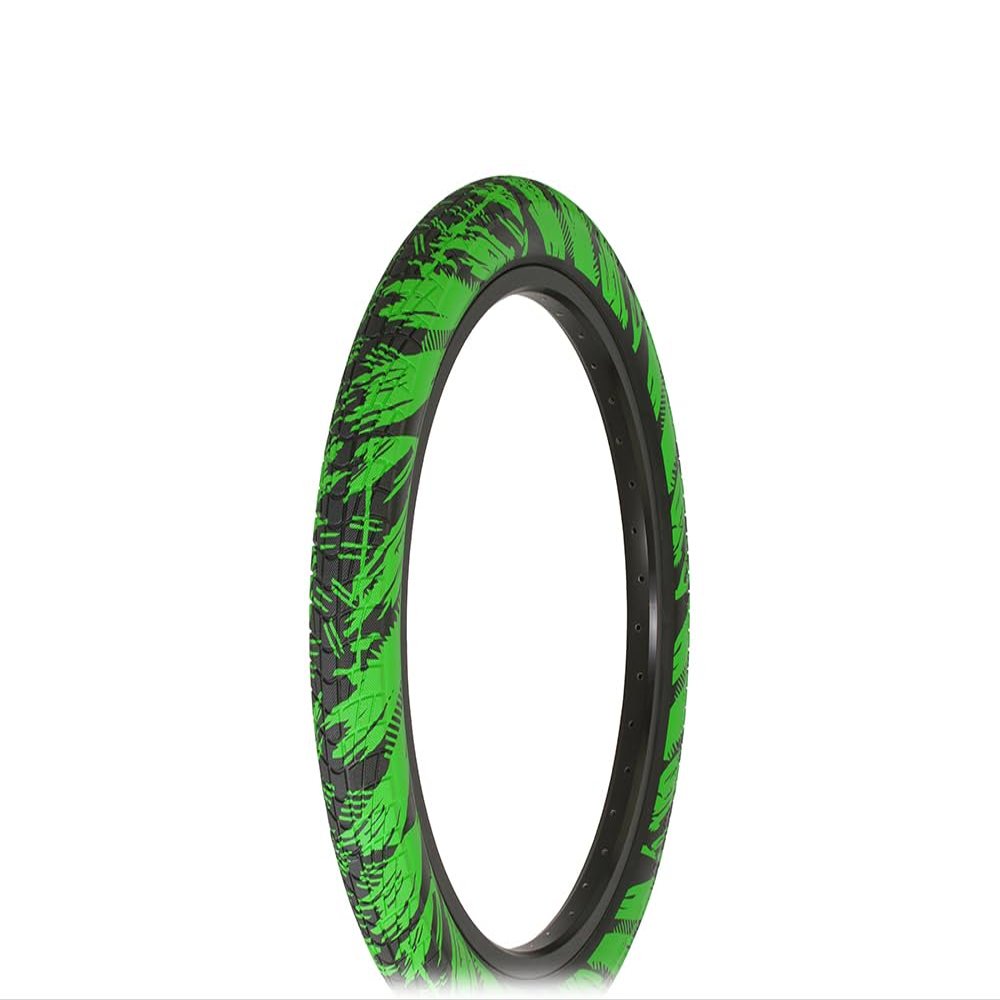 Bike Tire 20 x 2.35 Fire Ball Green R-4602 Bike parts.Bicycle parts