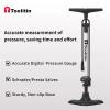TOOLITIN Bike Pump with Precision Digital Pressure Gauge,Floor Bicycle Tire Pump Compatible with Presta and Schrader Valve, Air Pump for Bicycle, Balls, Scooter, etc. view 4