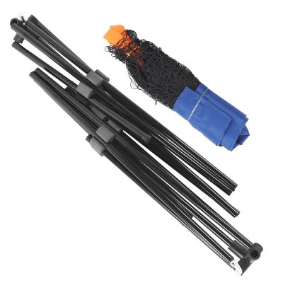 ZIZEV Badminton Net Rack, Good Durability Adjustable Height Tennis Net for Parties for Family Vacations for Camping (4.1 Meters)